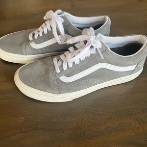 Womens Gray Old Skhool Vans